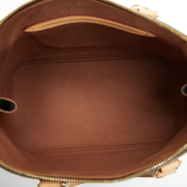 ルイ ヴィトン モノグラム アルマPM ハンドバッグ M51130 ブラウン PVC レザー レディース LOUIS VUITTON 【中古】