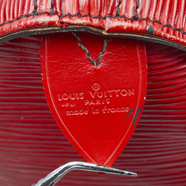 ルイ ヴィトン エピ キーポル55 ボストンバッグ M42957 カスティリアンレッド レザー レディース LOUIS VUITTON 【中古】