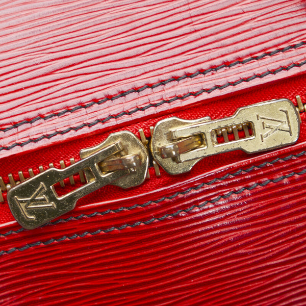 ルイ ヴィトン エピ キーポル55 ボストンバッグ M42957 カスティリアンレッド レザー レディース LOUIS VUITTON 【中古】