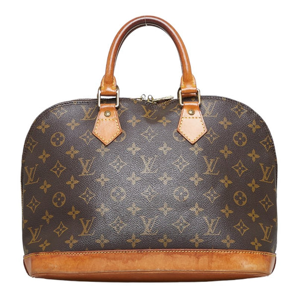 ルイ ヴィトン モノグラム アルマPM ハンドバッグ M51130 ブラウン PVC レザー レディース LOUIS VUITTON 【中古】
