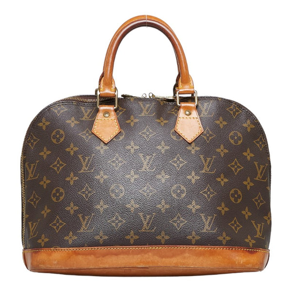 ルイ ヴィトン モノグラム アルマPM ハンドバッグ M51130 ブラウン PVC レザー レディース LOUIS VUITTON 【中古】