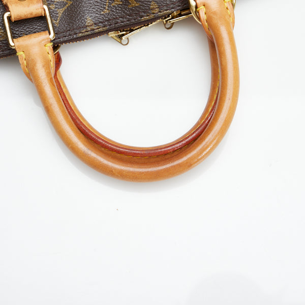 ルイ ヴィトン モノグラム アルマMM ハンドバッグ M40878 ブラウン PVC レザー レディース LOUIS VUITTON 【中古】