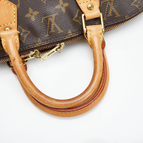 ルイ ヴィトン モノグラム アルマMM ハンドバッグ M40878 ブラウン PVC レザー レディース LOUIS VUITTON 【中古】