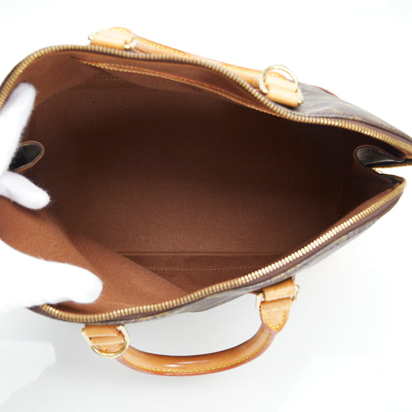 ルイ ヴィトン モノグラム アルマMM ハンドバッグ M40878 ブラウン PVC レザー レディース LOUIS VUITTON 【中古】