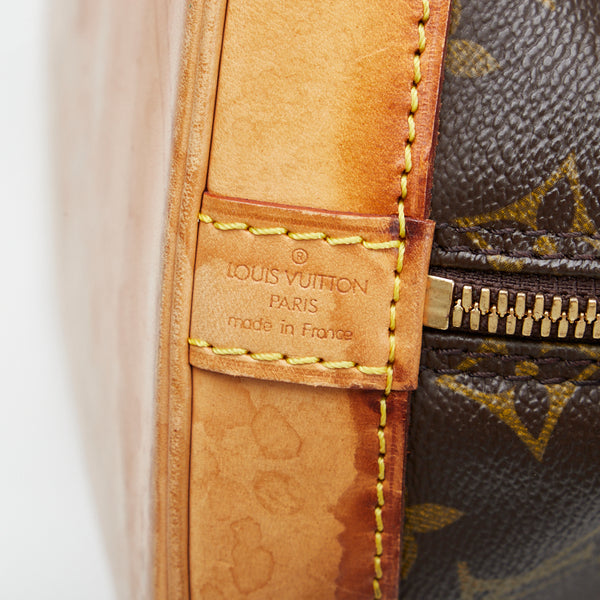 ルイ ヴィトン モノグラム アルマMM ハンドバッグ M40878 ブラウン PVC レザー レディース LOUIS VUITTON 【中古】