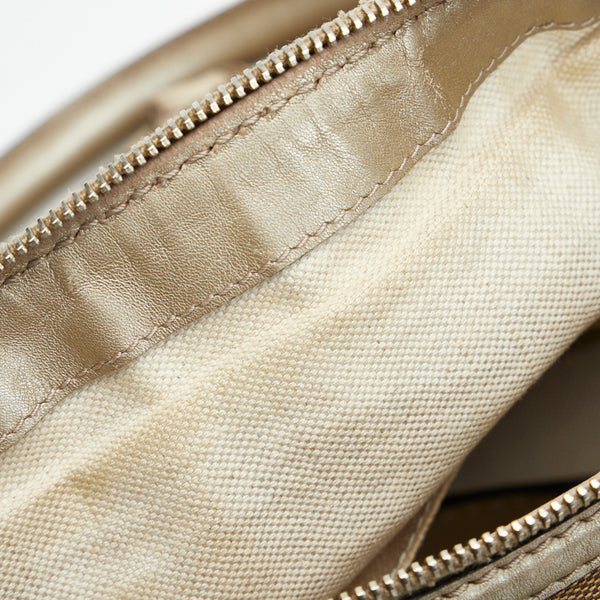 グッチ GGキャンバス スーキー ハンドバッグ ショルダーバッグ 2WAY 247902 ベージュ キャンバス レザー レディース GUCCI 【中古】