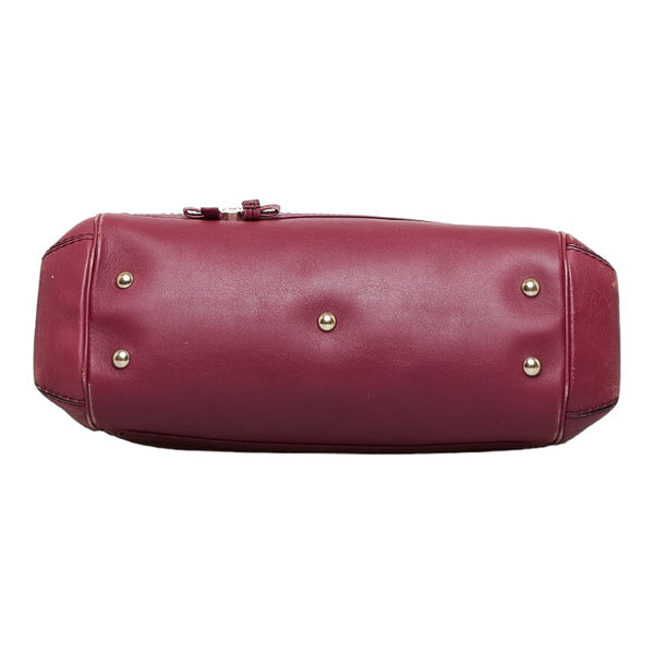 グッチ グッチシマ メイフィア ハンドバッグ トートバッグ 269894 ワインレッド レザー レディース GUCCI 【中古】