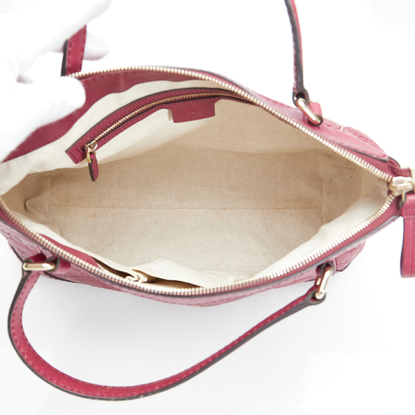 グッチ グッチシマ メイフィア ハンドバッグ トートバッグ 269894 ワインレッド レザー レディース GUCCI 【中古】