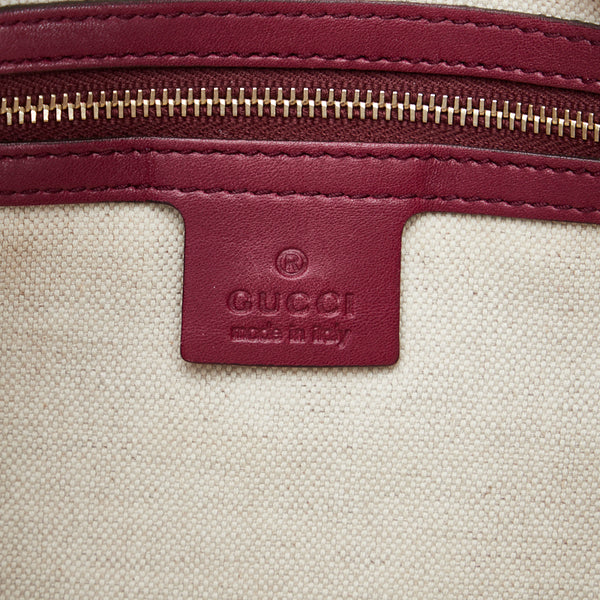 グッチ グッチシマ メイフィア ハンドバッグ トートバッグ 269894 ワインレッド レザー レディース GUCCI 【中古】