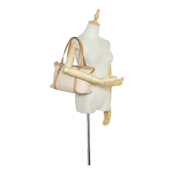 グッチ グッチシマ トートバッグ ハンドバッグ 272399 ベージュ レザー レディース GUCCI 【中古】