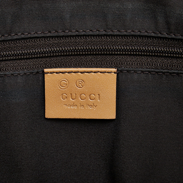 グッチ グッチシマ トートバッグ ハンドバッグ 272399 ベージュ レザー レディース GUCCI 【中古】