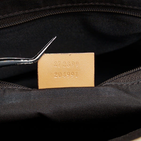 グッチ グッチシマ トートバッグ ハンドバッグ 272399 ベージュ レザー レディース GUCCI 【中古】