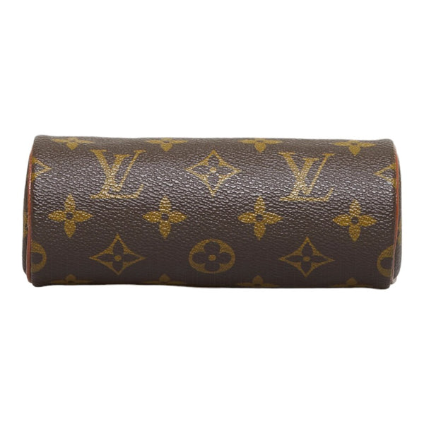 ルイ ヴィトン モノグラム パピヨン 付属 ハンドバッグ アクセサリーポーチ ブラウン PVC レザー レディース LOUIS VUITTON 【中古】