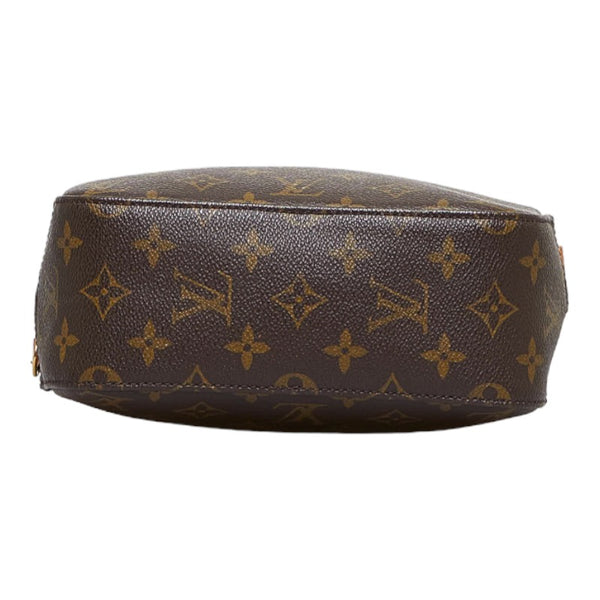 ルイ ヴィトン モノグラム スポンティーニ ハンドバッグ ショルダーバッグ 2WAY M47500 ブラウン PVC レザー レディース LOUIS VUITTON 【中古】