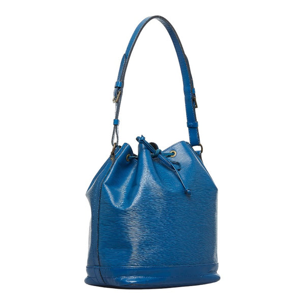 ルイ ヴィトン エピ ノエ ショルダーバッグ M44005 トレドブルー レザー レディース LOUIS VUITTON 【中古】