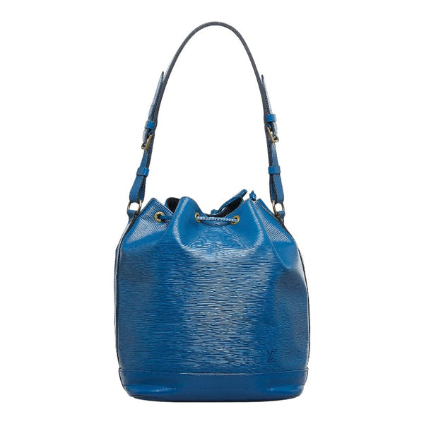 ルイ ヴィトン エピ ノエ ショルダーバッグ M44005 トレドブルー レザー レディース LOUIS VUITTON 【中古】