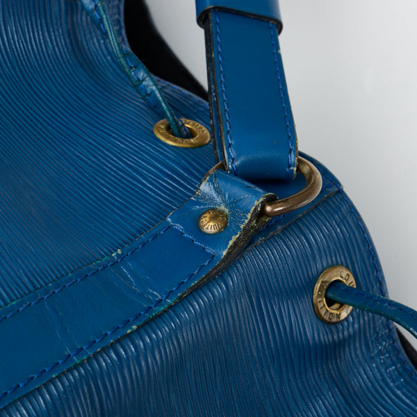 ルイ ヴィトン エピ ノエ ショルダーバッグ M44005 トレドブルー レザー レディース LOUIS VUITTON 【中古】