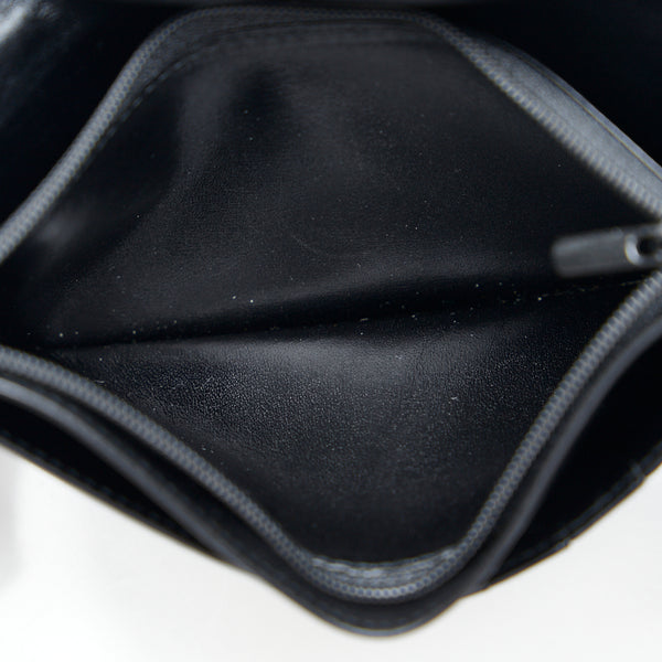 カルティエ 長財布 ブラック レザー レディース CARTIER 【中古】