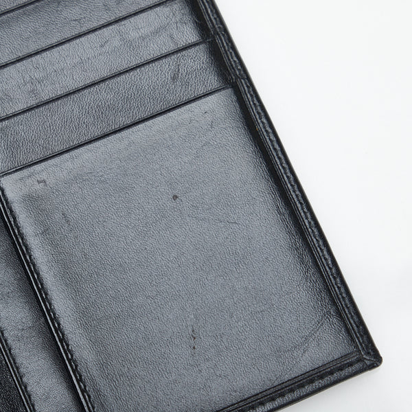 カルティエ 長財布 ブラック レザー レディース CARTIER 【中古】