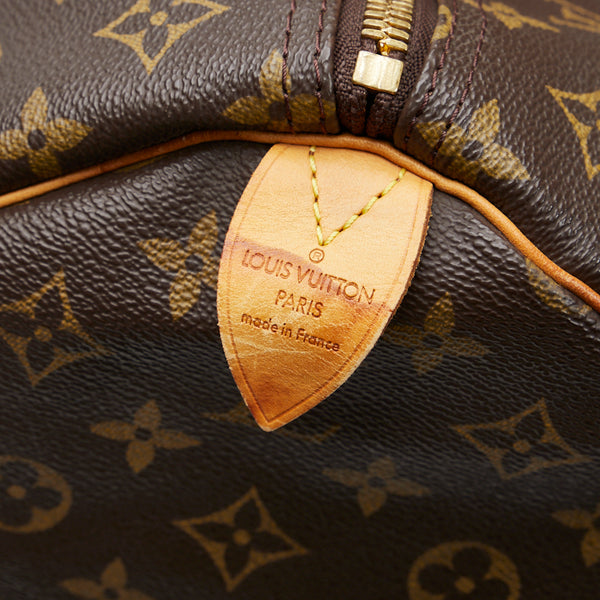 ルイ ヴィトン モノグラム キーポル60 ボストンバッグ トラベルバッグ M41422 ブラウン PVC レザー レディース LOUIS VUITTON 【中古】