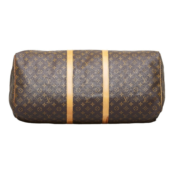ルイ ヴィトン モノグラム キーポル60 ボストンバッグ トラベルバッグ M41422 ブラウン PVC レザー レディース LOUIS VUITTON 【中古】