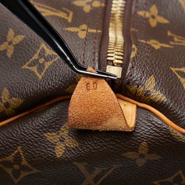 ルイ ヴィトン モノグラム キーポル60 ボストンバッグ トラベルバッグ M41422 ブラウン PVC レザー レディース LOUIS VUITTON 【中古】