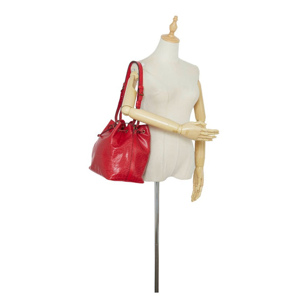 ルイ ヴィトン エピ プチノエ ショルダーバッグ M44107 レッド レザー レディース LOUIS VUITTON 【中古】