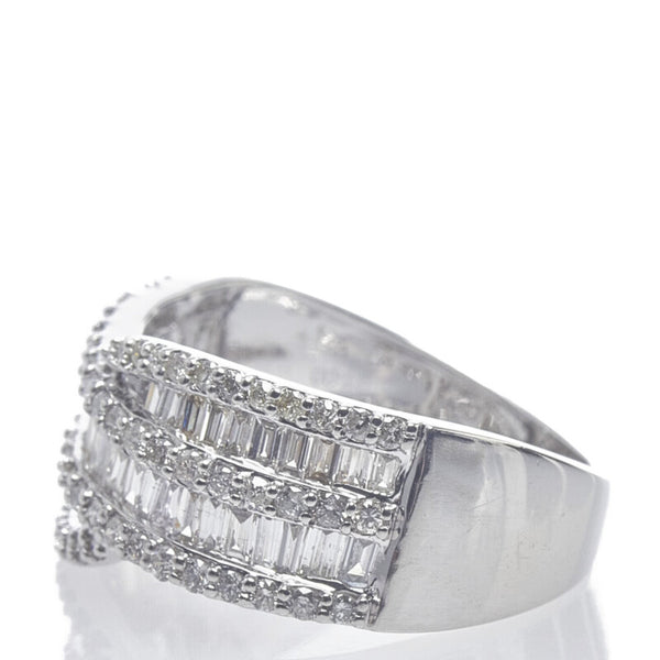 Pt900 プラチナ ダイヤ1.00ct リング 指輪 レディース 11号 【中古】