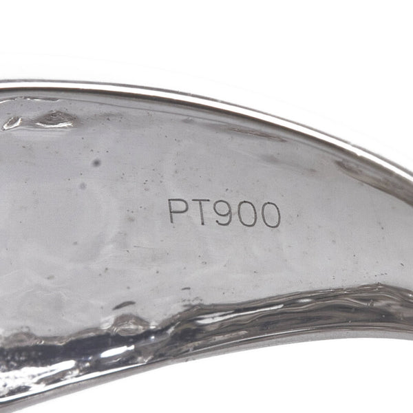 Pt900 プラチナ ダイヤ1.00ct リング 指輪 レディース 11号 【中古】