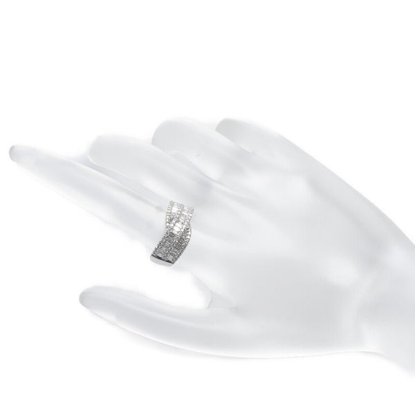 Pt900 プラチナ ダイヤ1.00ct リング 指輪 レディース 11号 【中古】