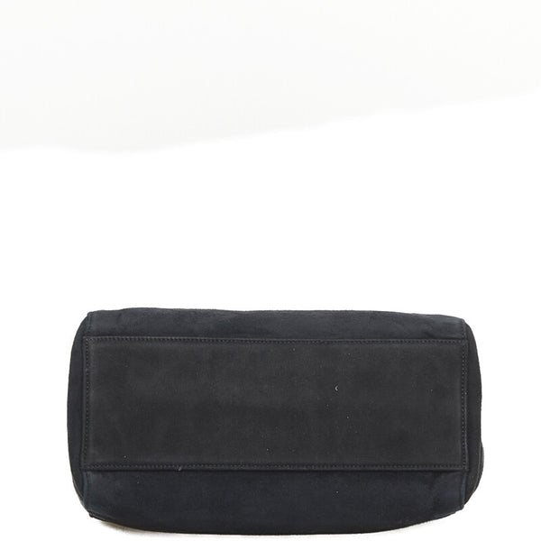 プラダ ハンドバッグ ブラック ヌバック レディース PRADA 【中古】