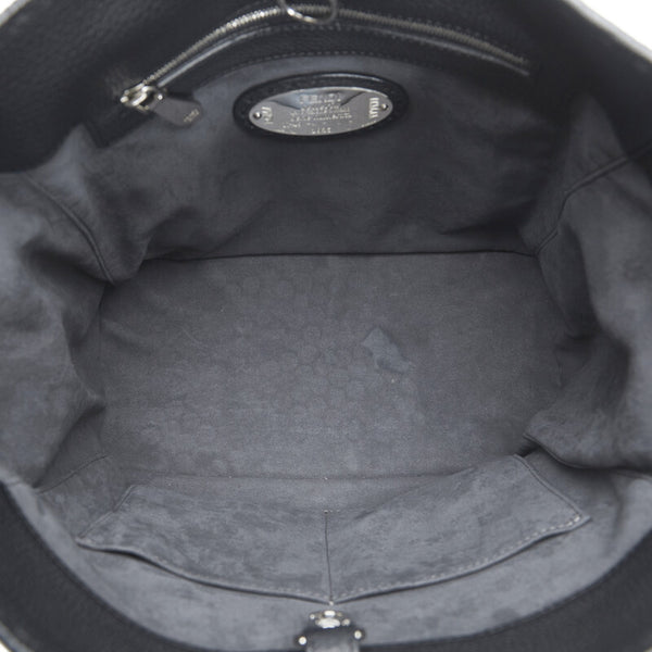 フェンディ セレリア アンナ スモールショルダー ハンドバッグ ショルダーバッグ 2WAY 8BT218 ブラック レザー レディース FENDI 【中古】