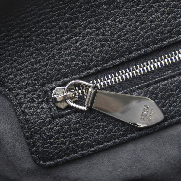 フェンディ セレリア アンナ スモールショルダー ハンドバッグ ショルダーバッグ 2WAY 8BT218 ブラック レザー レディース FENDI 【中古】