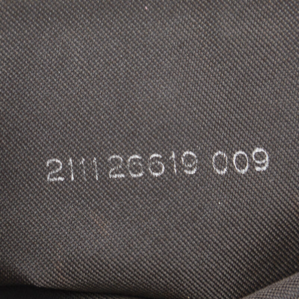 フェンディ ズッカ ハンドバッグ ワンショルダーバッグ 26619 ブラウン ナイロン レザー レディース FENDI 【中古】