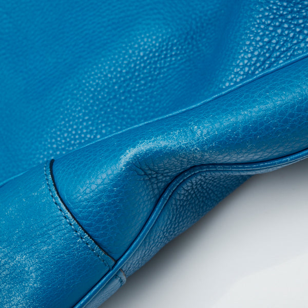 グッチ バンブー ダイアナ ハンドバッグ ショルダーバッグ 2WAY 282315 ブルー レザー レディース GUCCI 【中古】