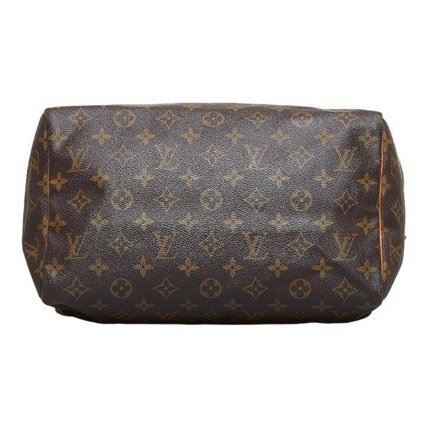 ルイ ヴィトン モノグラム スピーディ30 ハンドバッグ ミニボストンバッグ M41108 ブラウン PVC レザー レディース LOUIS VUITTON 【中古】