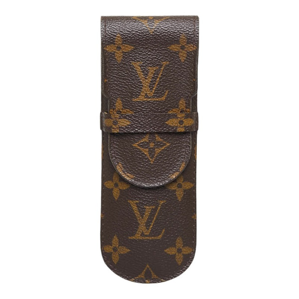ルイ ヴィトン モノグラム エテュイスティロ ペンケース M62990 ブラウン PVC レディース LOUIS VUITTON 【中古】