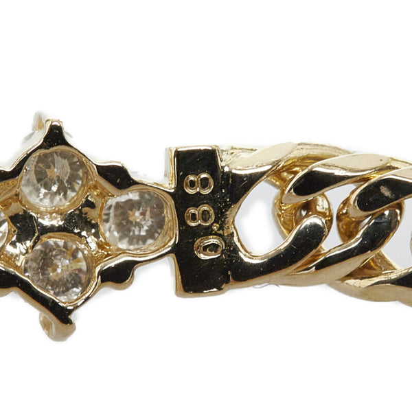 K18YG イエローゴールド ダイヤ0.88ct ブレスレット レディース 【中古】