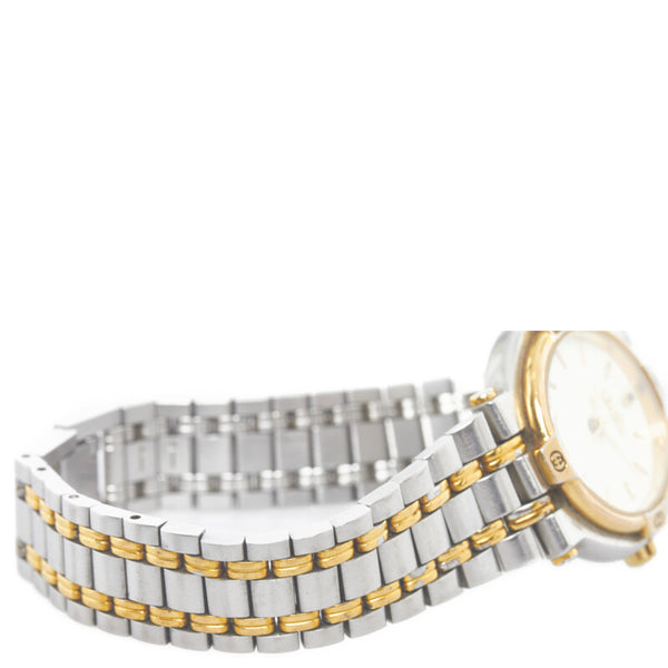 グッチ 腕時計 9000L クオーツ アイボリー文字盤 ステンレススチール レディース GUCCI 【中古】