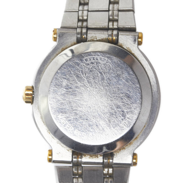 グッチ 腕時計 9000L クオーツ アイボリー文字盤 ステンレススチール レディース GUCCI 【中古】