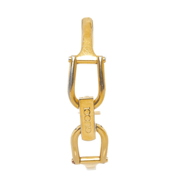 グッチ 腕時計 1500 クオーツ ゴールド文字盤 ステンレススチール レディース GUCCI 【中古】