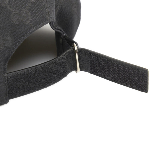 グッチ オリジナルGGキャンバス ベースボール キャップ 200035 ブラック キャンバス メンズ GUCCI 【中古】