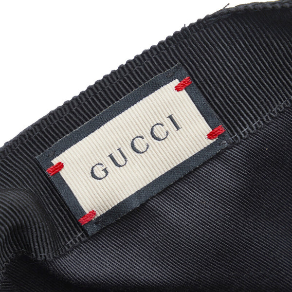 グッチ オリジナルGGキャンバス ベースボール キャップ 200035 ブラック キャンバス メンズ GUCCI 【中古】