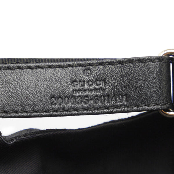グッチ オリジナルGGキャンバス ベースボール キャップ 200035 ブラック キャンバス メンズ GUCCI 【中古】