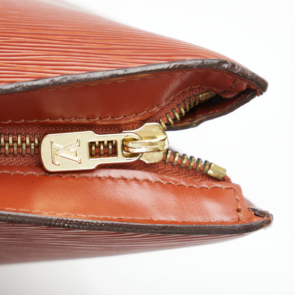 ルイ ヴィトン エピ サンジャック ショッピング ショルダーバッグ M52263 ケニアブラウン レザー レディース LOUIS VUITTON 【中古】