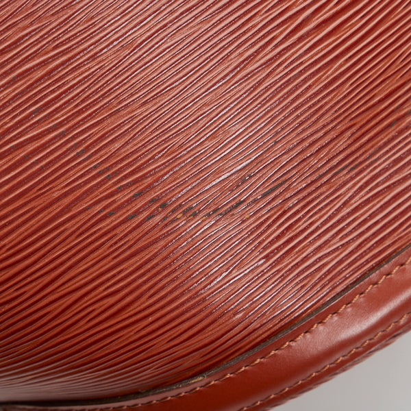 ルイ ヴィトン エピ サンジャック ショッピング ショルダーバッグ M52263 ケニアブラウン レザー レディース LOUIS VUITTON 【中古】