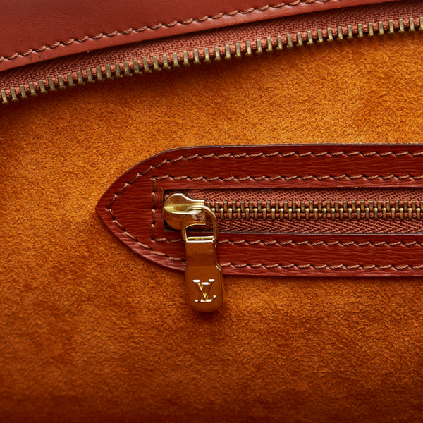 ルイ ヴィトン エピ サンジャック ショッピング ショルダーバッグ M52263 ケニアブラウン レザー レディース LOUIS VUITTON 【中古】