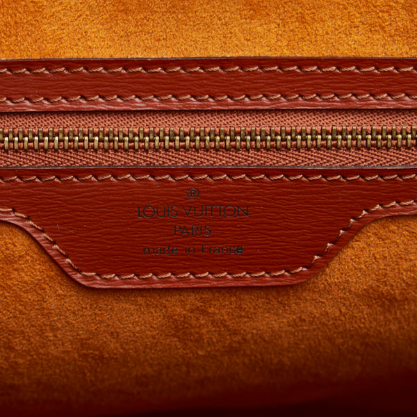 ルイ ヴィトン エピ サンジャック ショッピング ショルダーバッグ M52263 ケニアブラウン レザー レディース LOUIS VUITTON 【中古】
