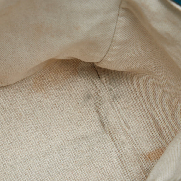 グッチ スウィング ハンドバッグ トートバッグ 354408 ブルー レザー レディース GUCCI 【中古】