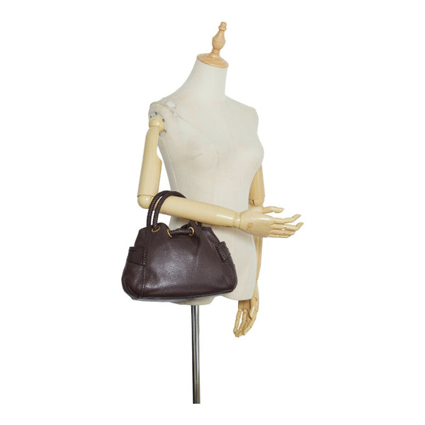 コールハーン ハンドバッグ ブラウン レザー レディース COLE HAAN 【中古】